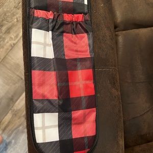 Thirty one flat iron or curling iron vase